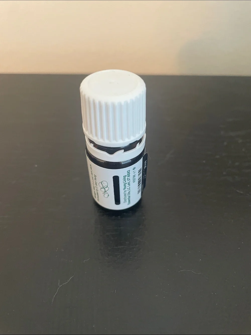 Young Living Bloom Essential Oil - White Cap, White Label - opened, mostly full